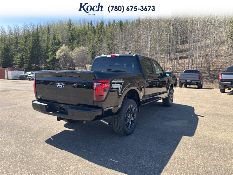 NEW 2026 Ford F-150 STX - Agate Black Exterior / BLACK ONYX/BLUE PREM LEATHER SEATS Interior - $63,955 - Stock #A26152 - VIN 1FTEW2LP1TKD67846 - Photo 2