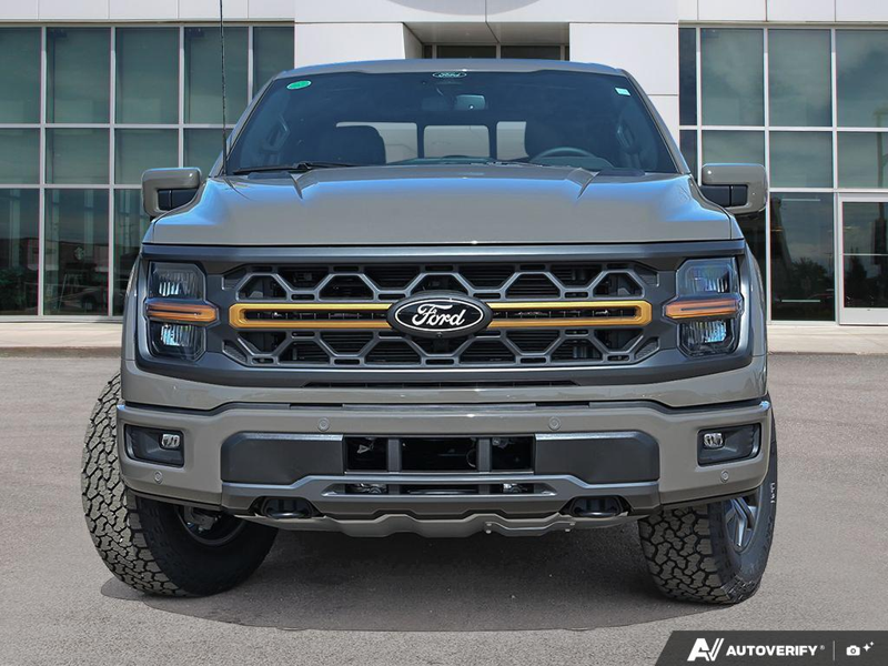 NEW 2026 Ford F-150 Tremor - Marsh Gray Exterior / BLACK TREMOR LEATHER Interior - $89,864 - Stock #E60583 - VIN 1FTFW4L59TFA81038 - Photo 2