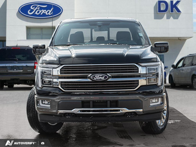 NEW 2026 Ford F-150 King Ranch - Agate Black/marsh Grey Accent Exterior - $89,471 - Stock #D60449 - VIN 1FTFW6L84TFA49796