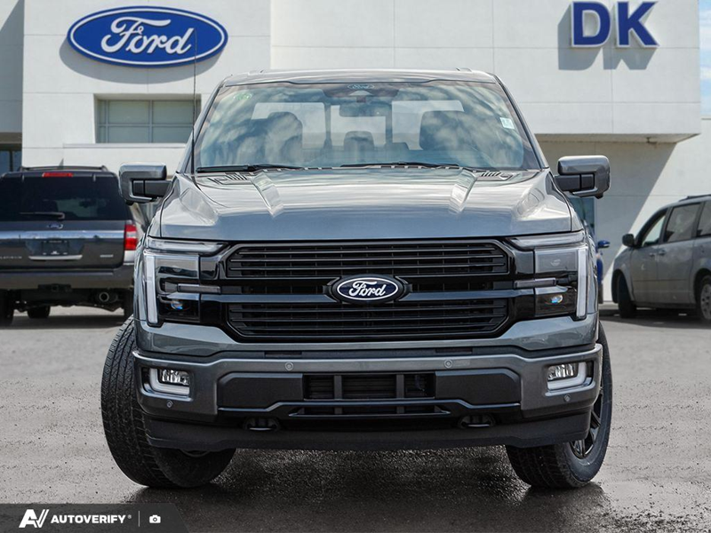 NEW 2026 Ford F-150 Platinum - Carbonized Grey Metallic Exterior / BLACK LEATHER Interior - $96,347 - Stock #D60463 - VIN 1FTFW7L87TFA51192 - Photo 2