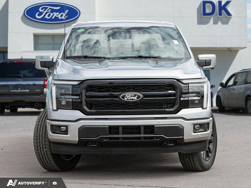 NEW 2026 Ford F-150 LARIAT - Iconic Silver Metallic Exterior / BLACK ACTIVE X Interior - $86,221 - Stock #D60544 - VIN 1FTFW5L80TFA86483 - Photo 2