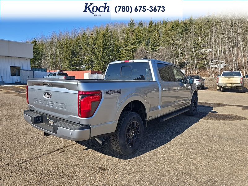 NEW 2026 Ford F-150 XLT - Iconic Silver Metallic Exterior / BLACK, UNIQUE SPORT CLOTH 40/CONSOLE/40 FRONT-SEATS Interior - $76,005 - Stock #A26081 - VIN 1FTFW3L8XTKD29213 - Photo 2