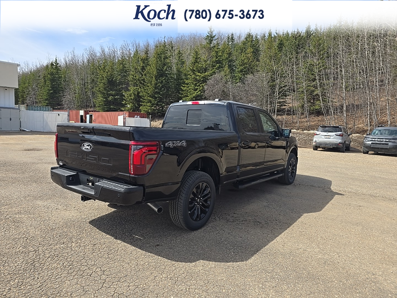 NEW 2026 Ford F-150 LARIAT - Agate Black Exterior / BLACK Interior - $77,297 - Stock #A26092 - VIN 1FTFW5L80TKD43875 - Photo 2