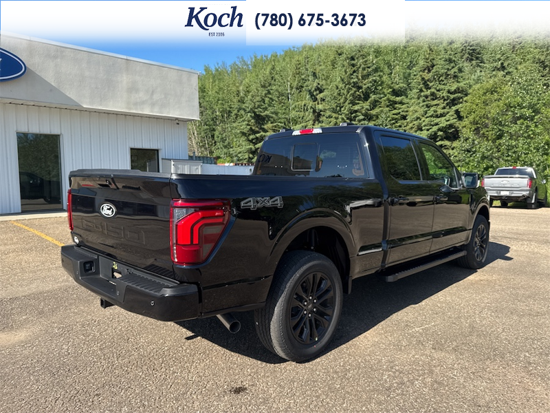 NEW 2026 Ford F-150 LARIAT - Agate Black Metallic Exterior / BLACK, ACTIVEX TRIMMED 40/CONSOLE/40 FRONT SEATS (B) Interior - $78,008 - Stock #A26216 - VIN 1FTFW5L82TKE41189 - Photo 2