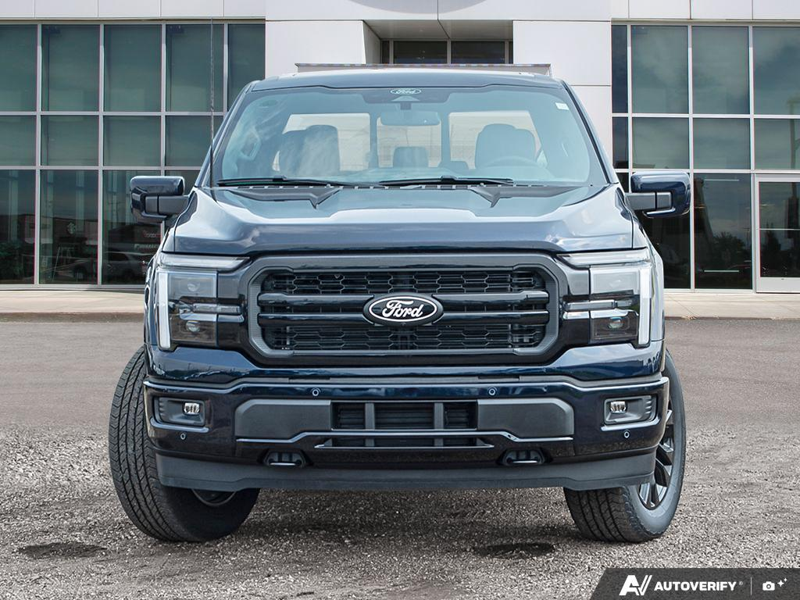 NEW 2026 Ford F-150 LARIAT - Antimatter Blue Metallic Exterior / BLACK ACTIVE X Interior - $82,707 - Stock #E60868 - VIN 1FTFW5L87TFB46954 - Photo 2