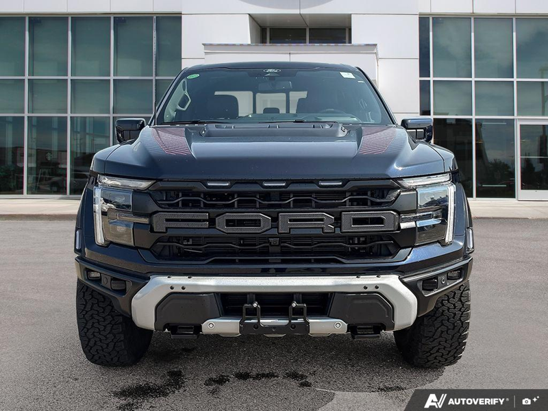 NEW 2026 Ford F-150 Raptor 37 - Antimatter Blue Metallic Exterior / BLACK, RECARO UNIQUE LEATHER INSERT 40/CONSOLE/40 SEATS Interior - $132,683 - Stock #E60969 - VIN 1FTFW1RG2TFB00052 - Photo 2