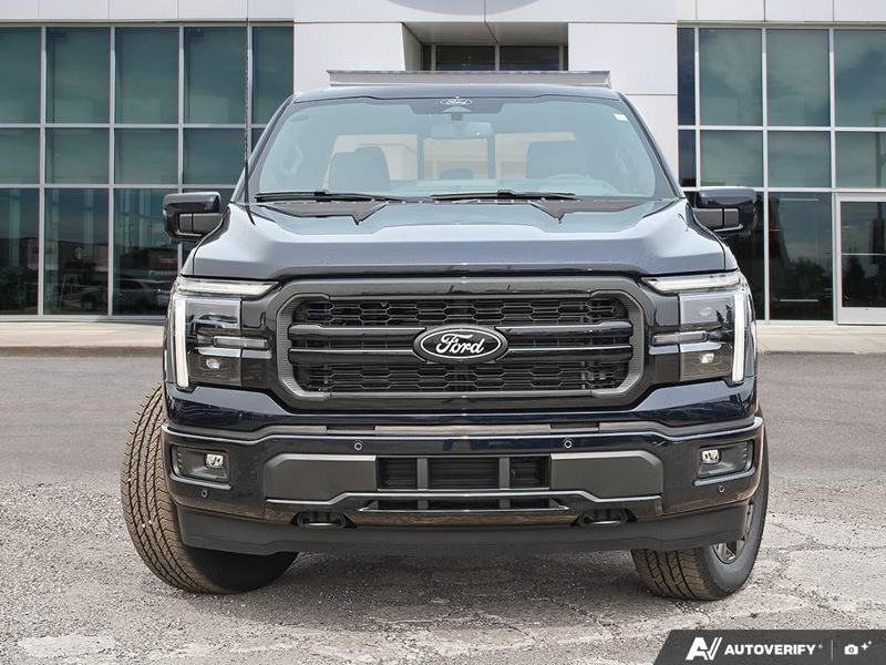 NEW 2026 Ford F-150 LARIAT - Antimatter Blue Metallic Exterior / BLACK ACTIVE X Interior - $86,262 - Stock #E60899 - VIN 1FTFW5L83TFB68837 - Photo 2