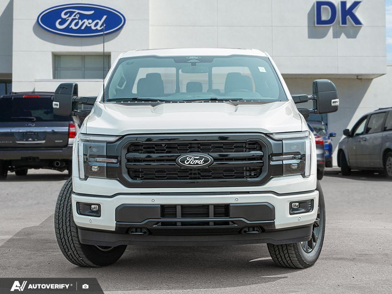 NEW 2026 Ford F-150 LARIAT - Star White Tri-Coat Exterior / BLACK ACTIVE X Interior - $82,839 - Stock #D60711 - VIN 1FTFW5L83TFB68918 - Photo 2