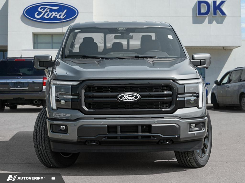 NEW 2026 Ford F-150 LARIAT - Carbonized Grey Metallic Exterior / BLACK ACTIVE X Interior - $78,316 - Stock #D60682 - VIN 1FTFW5L86TKE63177 - Photo 2