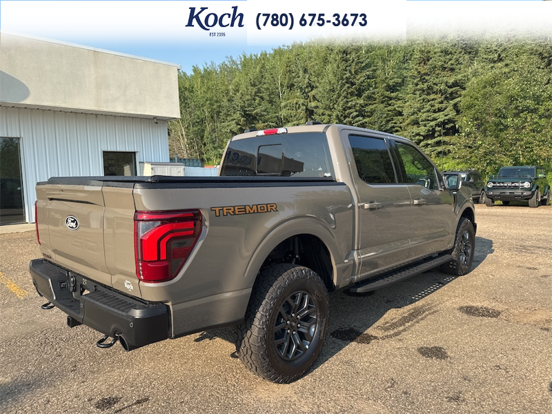 NEW 2026 Ford F-150 Tremor - Marsh Grey Exterior / BLACK, UNIQUE TREMOR LEATHER-TRIMMED BUCKET SEATS Interior - $88,993 - Stock #A26222 - VIN 1FTFW4L87TFB48388 - Photo 2
