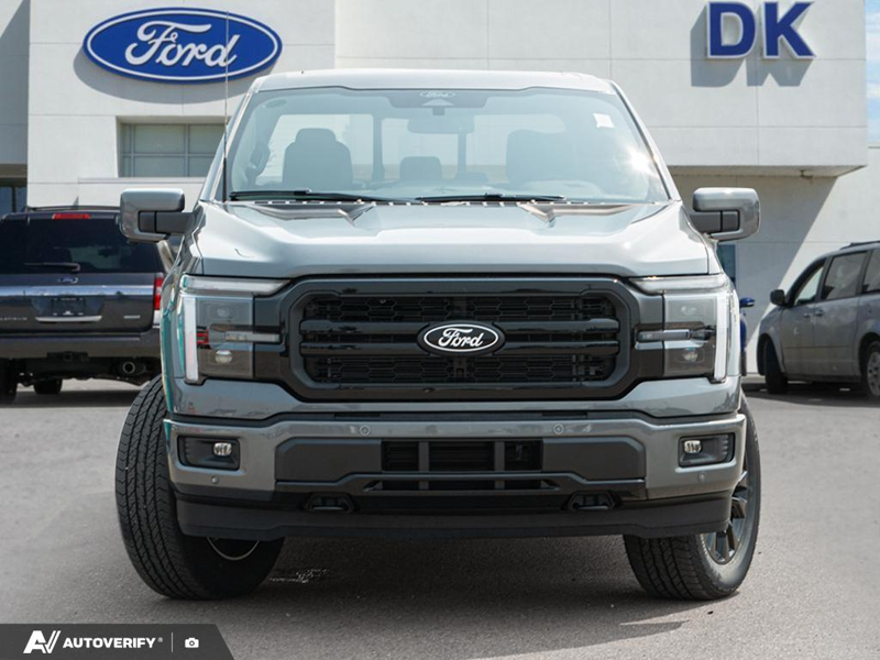 NEW 2026 Ford F-150 LARIAT - Carbonized Grey Metallic Exterior / BLACK ACTIVE X Interior - $82,122 - Stock #D60680 - VIN 1FTFW5L83TFB61225 - Photo 2