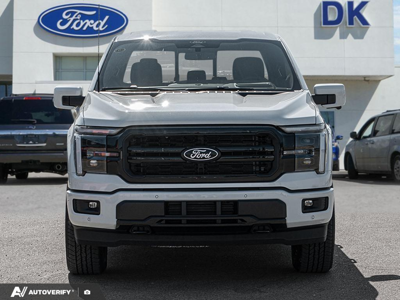 NEW 2026 Ford F-150 LARIAT - Star White Tri-Coat Exterior / BLACK ACTIVE X Interior - $89,402 - Stock #D60781 - VIN 1FTFW5L80TFB61358 - Photo 2