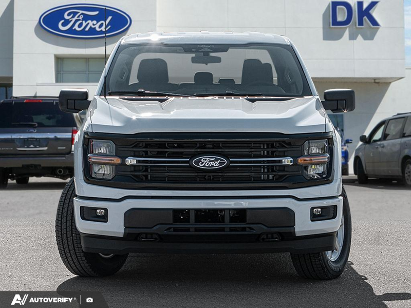 NEW 2026 Ford F-150 XLT - Oxford White Exterior / BLACK W/MEDIUM DARK SLATE, CLOTH 40/20/40 FRONT SEAT (M) Interior - $66,952 - Stock #D60802 - VIN 1FTFW3L54TKE45187 - Photo 2