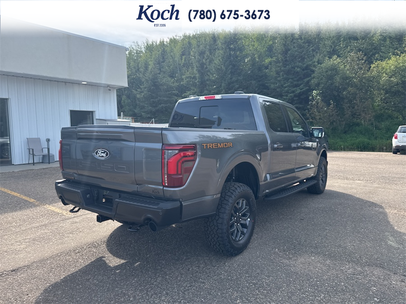 NEW 2026 Ford F-150 Tremor - Carbonized Grey Metallic Exterior / BLACK, UNIQUE TREMOR LEATHER-TRIMMED BUCKET SEATS Interior - $87,395 - Stock #A26227 - VIN 1FTFW4L84TFB54553 - Photo 2