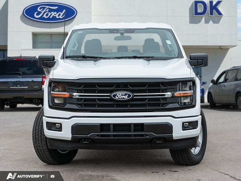 NEW 2026 Ford F-150 XLT - Oxford White Exterior / BLACK W/MEDIUM DARK SLATE, CLOTH 40/CONSOLE/40 FRONT SEATS Interior - $61,917 - Stock #D60798 - VIN 1FTFW3L86TKE83207 - Photo 2
