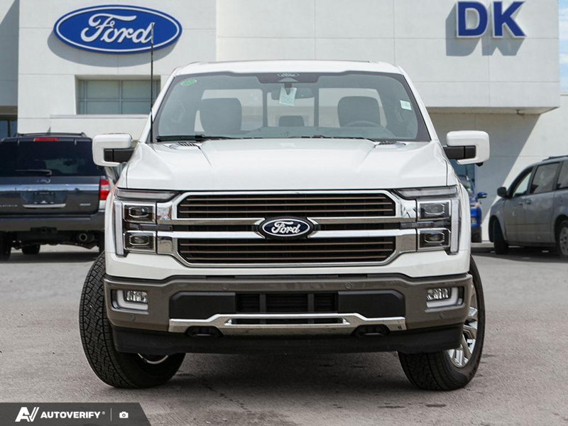 NEW 2026 Ford F-150 King Ranch - Star White Tri-Coat Exterior / JAVA, KING RANCH MULTICONTOUR LEATHER BUCKET SEATS Interior - $98,996 - Stock #D60838 - VIN 1FTFW6L80TFB23571 - Photo 2
