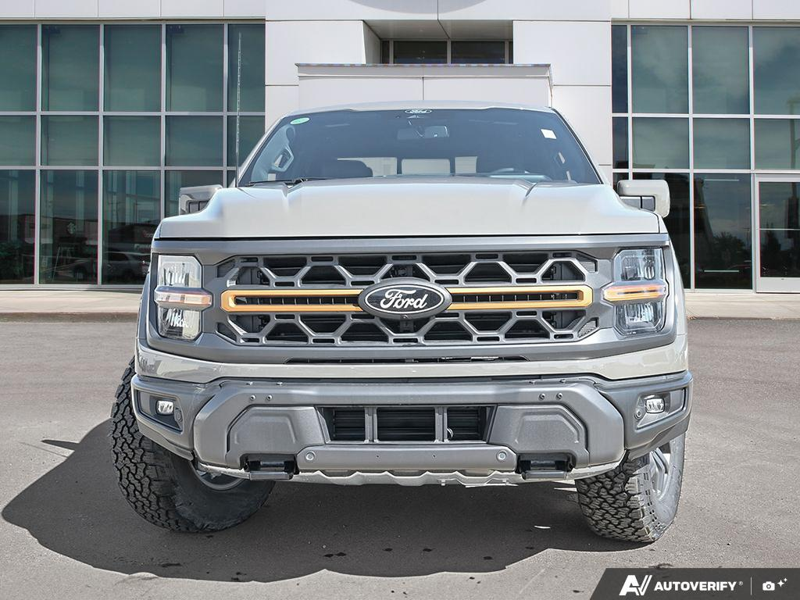NEW 2026 Ford F-150 Tremor - Marsh Gray Exterior / BLACK TREMOR LEATHER Interior - $88,506 - Stock #E60629 - VIN 1FTFW4L82TFA45685 - Photo 2
