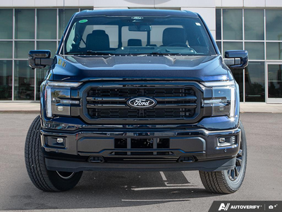 NEW 2026 Ford F-150 LARIAT - Antimatter Blue Metallic Exterior - $85,914 - Stock #E61061 - VIN 1FTFW5L54TFB70859