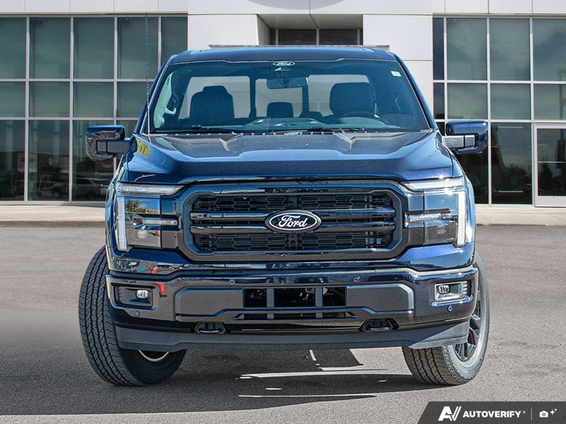 NEW 2026 Ford F-150 LARIAT - Antimatter Blue Metallic Exterior / BLACK, ACTIVEX TRIMMED 40/CONSOLE/40 FRONT SEATS (B) Interior - $78,859 - Stock #E61062 - VIN 1FTFW5L50TFB76593 - Photo 2