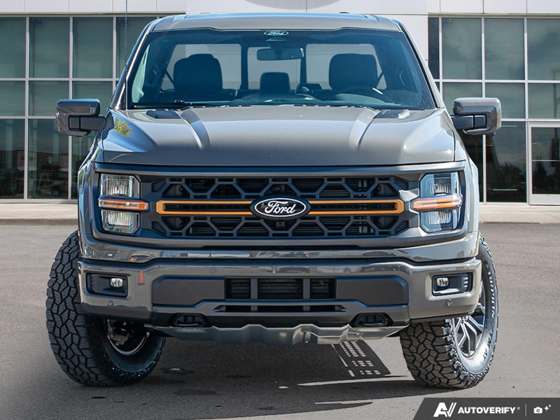 NEW 2026 Ford F-150 Tremor - Marsh Gray Exterior / BLACK TREMOR LEATHER Interior - $86,022 - Stock #E61016 - VIN 1FTFW4L88TFB85675 - Photo 2