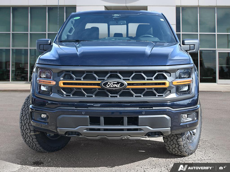 NEW 2026 Ford F-150 Tremor - Antimatter Blue Metallic Exterior / BLACK, UNIQUE SPORT CLOTH 40/CONSOLE/40 POWER FRONT SEAT Interior - $76,929 - Stock #E61089 - VIN 1FTFW4L5XTFC08671 - Photo 2