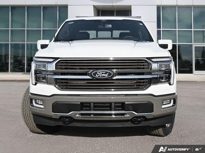 NEW 2026 Ford F-150 King Ranch - Star White/marsh Grey Accent Exterior - $91,854 - Stock #E61018 - VIN 1FTFW6L86TFB85296