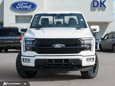 NEW 2026 Ford F-150 Platinum - Star White Tri-Coat Exterior - $103,117 - Stock #D60844 - VIN 1FTFW7LD7TFC56234