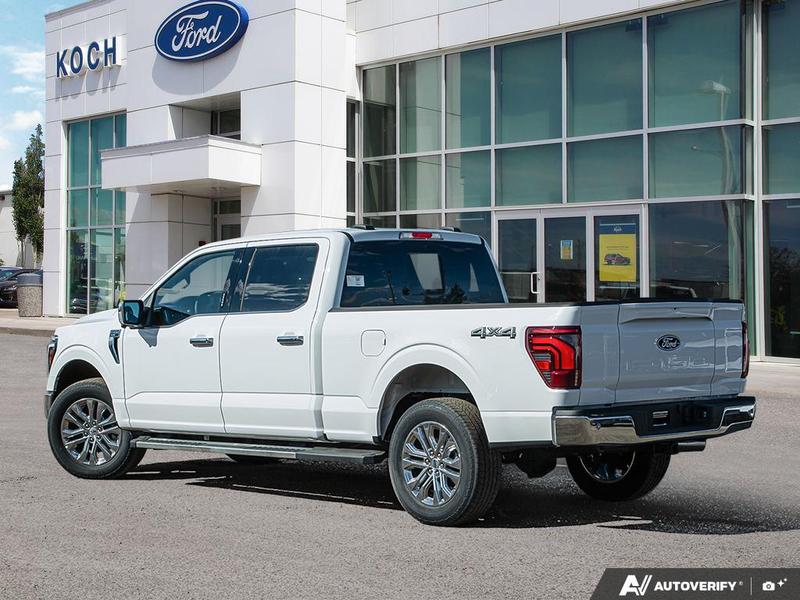NEW 2026 Ford F-150 LARIAT Long Box - Oxford White Exterior / BLACK ACTIVE X Interior - $79,634 - Stock #E60237 - VIN 1FTFW5L86TFA19404 - Photo 4