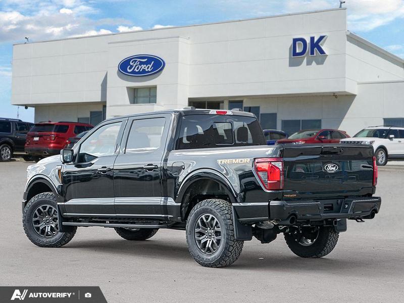 NEW 2026 Ford F-150 Tremor - Agate Black Exterior / BLACK TREMOR LEATHER Interior - $79,852 - Stock #D60368 - VIN 1FTFW4L81TFA63983 - Photo 4