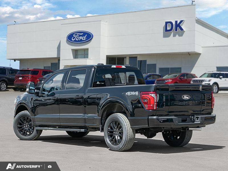 NEW 2026 Ford F-150 LARIAT - Agate Black Exterior / BLACK ACTIVE X Interior - $87,602 - Stock #D60414 - VIN 1FTFW5L85TFA18339 - Photo 4