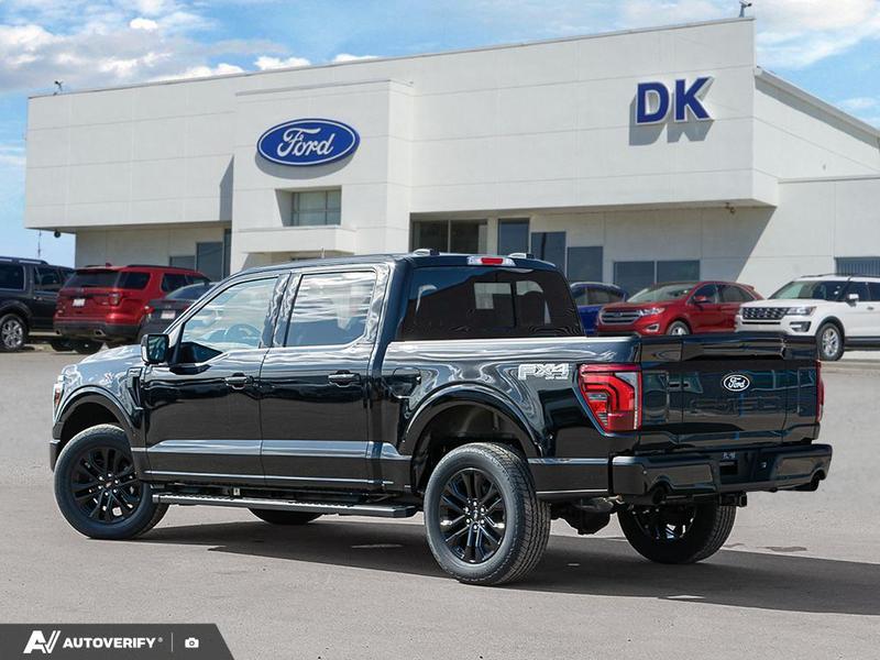 NEW 2026 Ford F-150 LARIAT - Agate Black Exterior / BLACK ACTIVE X Interior - $88,907 - Stock #D60516 - VIN 1FTFW5L83TFA92259 - Photo 4