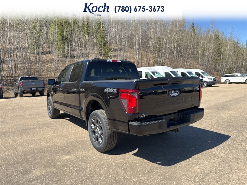 NEW 2026 Ford F-150 STX - Agate Black Exterior / BLACK ONYX/BLUE PREM LEATHER SEATS Interior - $63,955 - Stock #A26152 - VIN 1FTEW2LP1TKD67846 - Photo 3