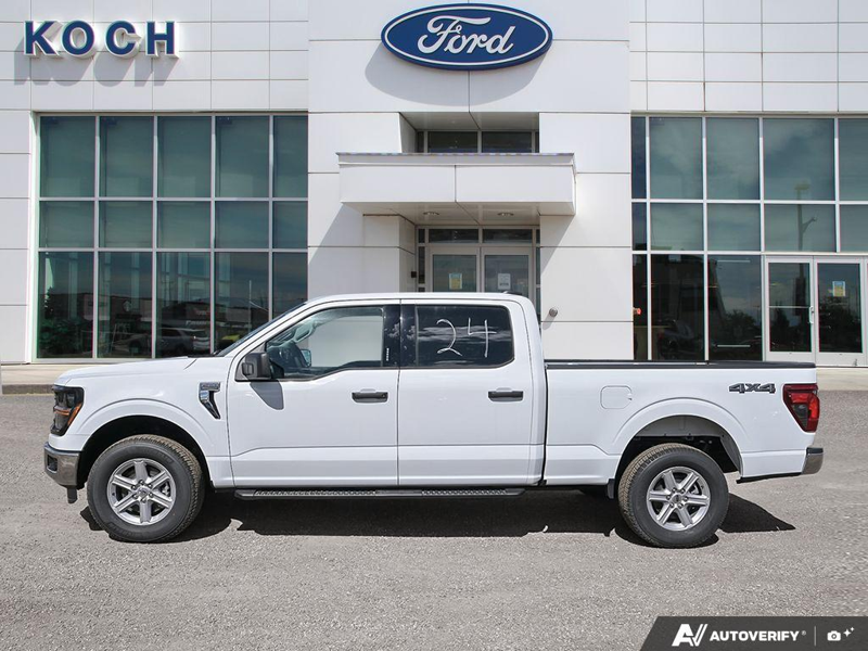NEW 2026 Ford F-150 XLT Long Box - Oxford White Exterior / MEDIUM DARK SLATE CLOTH Interior - $70,014 - Stock #E60345 - VIN 1FTFW3L55TKD33742 - Photo 3