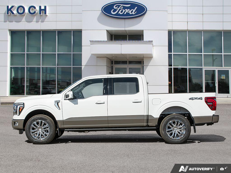 NEW 2026 Ford F-150 King Ranch - Star White/marsh Grey Accent Exterior / JAVA Interior - $94,754 - Stock #E60662 - VIN 1FTFW6L87TFA92870 - Photo 3