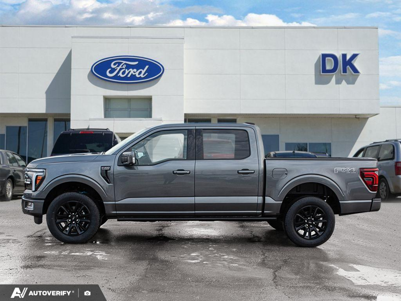 NEW 2026 Ford F-150 Platinum - Carbonized Grey Metallic Exterior / BLACK LEATHER Interior - $96,347 - Stock #D60463 - VIN 1FTFW7L87TFA51192 - Photo 3