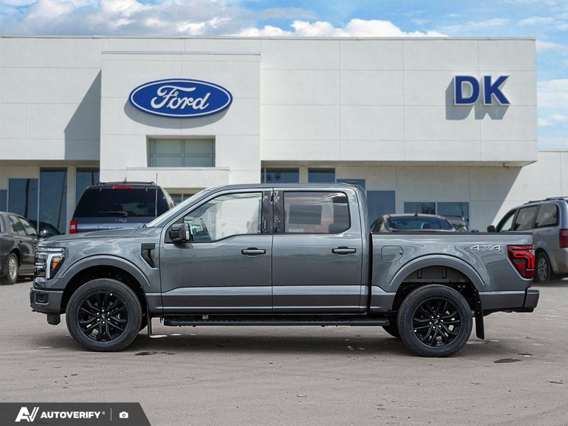 NEW 2026 Ford F-150 LARIAT - Carbonized Grey Metallic Exterior / BLACK, ACTIVEX TRIMMED 40/CONSOLE/40 FRONT SEATS (B) Interior - $83,814 - Stock #D60547 - VIN 1FTFW5L82TFA10764 - Photo 3