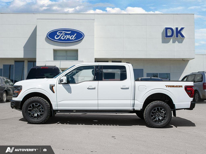 NEW 2026 Ford F-150 Tremor - Oxford White Exterior / BLACK TREMOR LEATHER Interior - $91,707 - Stock #D60553 - VIN 1FTFW4L82TFB03584 - Photo 3