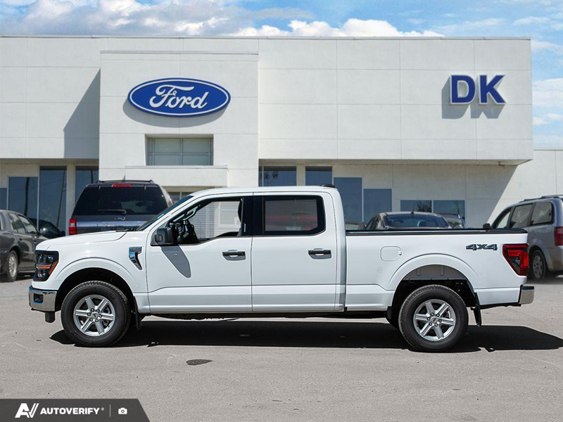 NEW 2026 Ford F-150 XLT - Oxford White Exterior / MEDIUM DARK SLATE CLOTH Interior - $63,254 - Stock #D60586 - VIN 1FTFW3L81TKE26591 - Photo 3