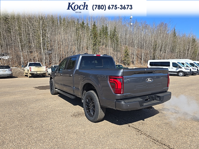 NEW 2026 Ford F-150 LARIAT - Carbonized Grey Metallic Exterior / BLACK Interior - $83,435 - Stock #A26087 - VIN 1FTFW5L86TKD29186 - Photo 3