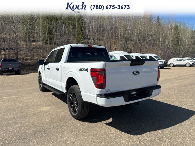 NEW 2026 Ford F-150 STX - Oxford White Exterior / BLACK ONYX/BLUE PREM LEATHER SEATS Interior - $60,901 - Stock #A26150 - VIN 1FTEW2LP5TKD67820 - Photo 3
