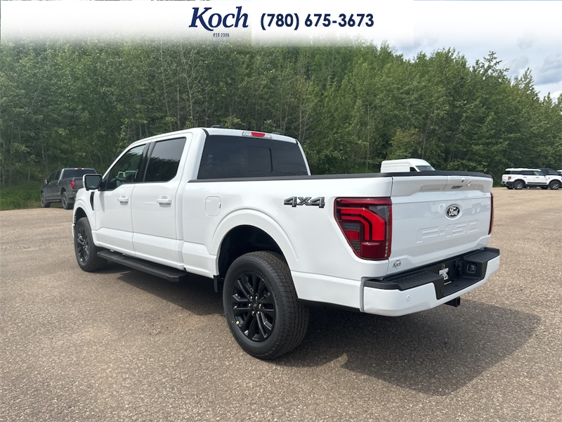 NEW 2026 Ford F-150 LARIAT - Oxford White Exterior / BLACK Interior - $84,235 - Stock #A26221 - VIN 1FTFW5L83TKE27348 - Photo 3