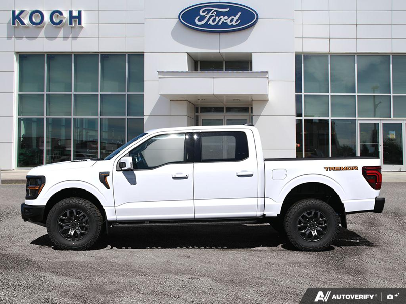 NEW 2026 Ford F-150 Tremor - Oxford White Exterior / BLACK TREMOR LEATHER Interior - $90,273 - Stock #E60746 - VIN 1FTFW4L51TFB13013 - Photo 3