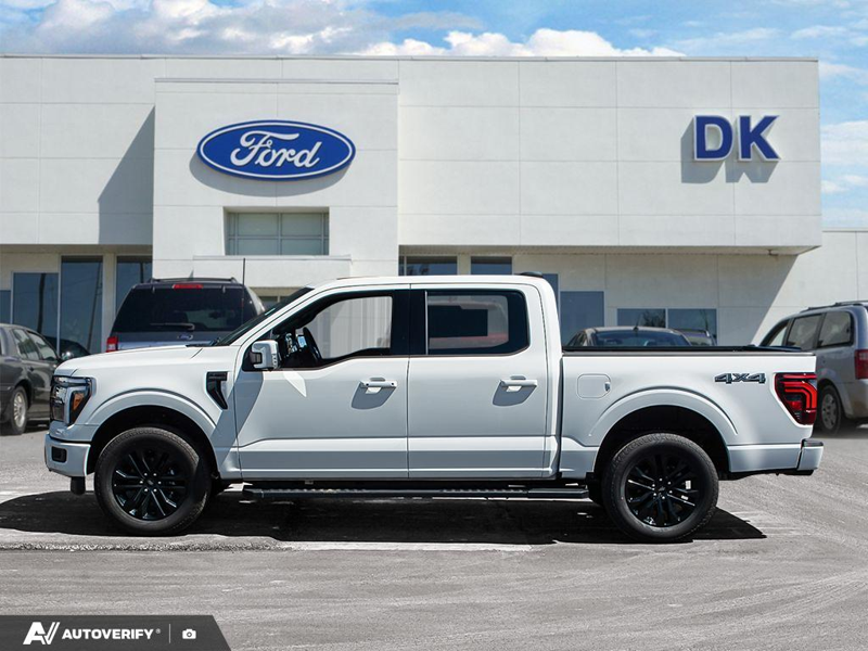 NEW 2026 Ford F-150 LARIAT - Star White Tri-Coat Exterior / BLACK, ACTIVEX TRIMMED 40/CONSOLE/40 FRONT SEATS (B) Interior - $85,206 - Stock #D60672 - VIN 1FTFW5L88TFA34986 - Photo 3