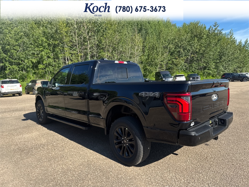 NEW 2026 Ford F-150 LARIAT - Agate Black Metallic Exterior / BLACK, ACTIVEX TRIMMED 40/CONSOLE/40 FRONT SEATS (B) Interior - $78,008 - Stock #A26216 - VIN 1FTFW5L82TKE41189 - Photo 3