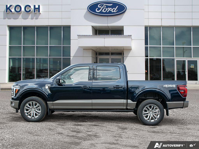 NEW 2026 Ford F-150 King Ranch - Antimatter Blue/marsh Grey Accent Exterior / JAVA Interior - $94,026 - Stock #E60917 - VIN 1FTFW6L88TFB50436 - Photo 3