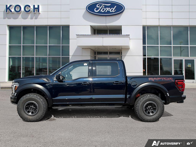 NEW 2026 Ford F-150 Raptor 37 - Antimatter Blue Metallic Exterior / BLACK, RECARO UNIQUE LEATHER INSERT 40/CONSOLE/40 SEATS Interior - $132,683 - Stock #E60969 - VIN 1FTFW1RG2TFB00052 - Photo 3