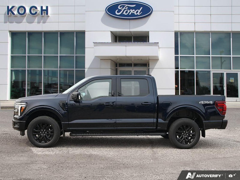 NEW 2026 Ford F-150 LARIAT - Antimatter Blue Metallic Exterior / BLACK ACTIVE X Interior - $88,440 - Stock #E60896 - VIN 1FTFW5L52TFB50447 - Photo 3