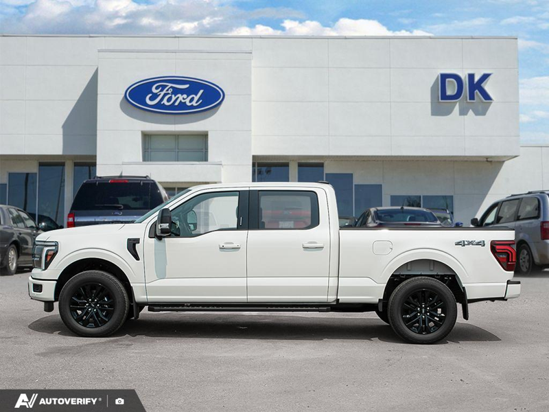 NEW 2026 Ford F-150 LARIAT - Star White Tri-Coat Exterior / BLACK ACTIVE X Interior - $82,839 - Stock #D60711 - VIN 1FTFW5L83TFB68918 - Photo 3
