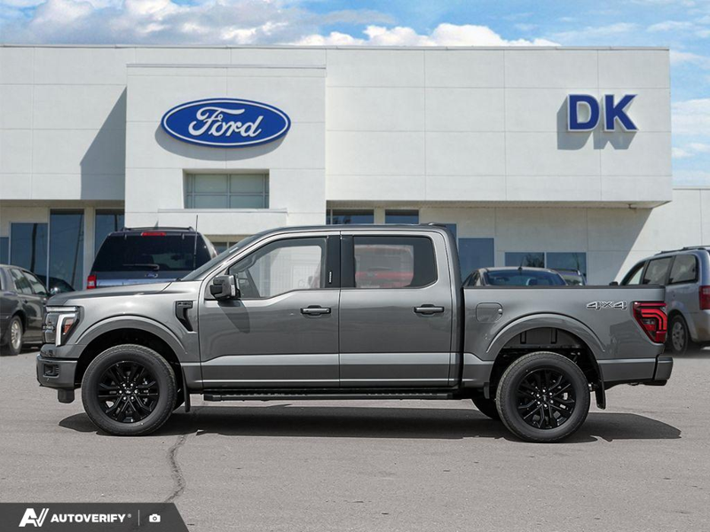 NEW 2026 Ford F-150 LARIAT - Carbonized Grey Metallic Exterior / BLACK ACTIVE X Interior - $78,316 - Stock #D60682 - VIN 1FTFW5L86TKE63177 - Photo 3