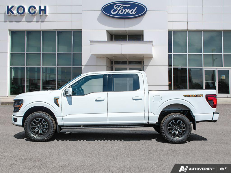 NEW 2026 Ford F-150 Tremor - Oxford White Exterior / BLACK TREMOR LEATHER Interior - $80,949 - Stock #E60955 - VIN 1FTFW4L89TFB68545 - Photo 3